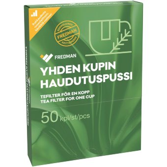 Пакетики для заваривания чая Fredman 50 шт/уп