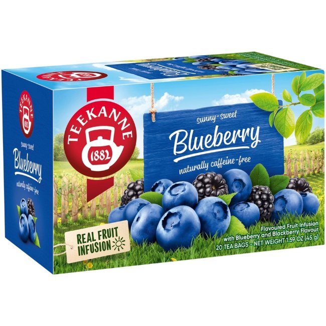 Фруктовый чай Teekanne Sunny-Sweet Blueberry (уп 20 шт) 2,25 гр