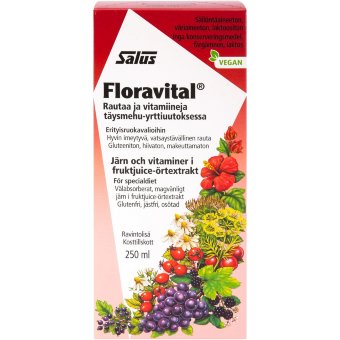 Железо в сиропе для веганов Floravital Salus Vegan 250 мл Железо в сиропе для веганов Floravital Salus Vegan 250 мл