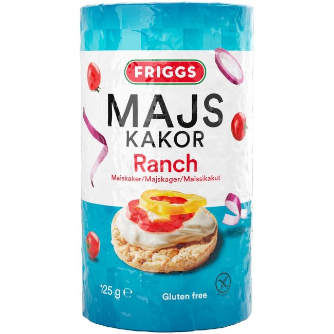 Безглютеновые кукурузные галеты Friggs Ranch 125 гр