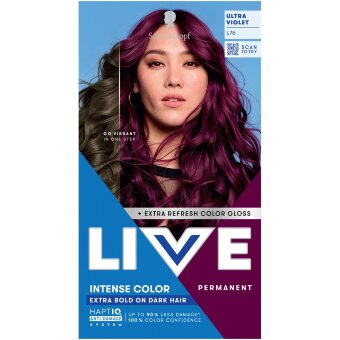 Постоянная краска для волос Schwarzkopf LIVE L76 Ultra Violet