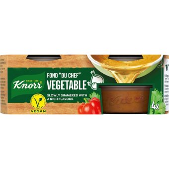 Аннационная концентрированная овощная основа Knorr Fond "du Chef" (уп 4 шт) 112 гр