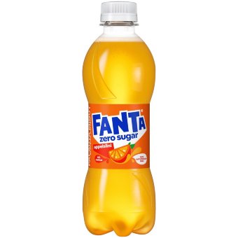Безалкогольный напиток Fanta Appelsiini Zero в пластиковой бутылке 0,33 л