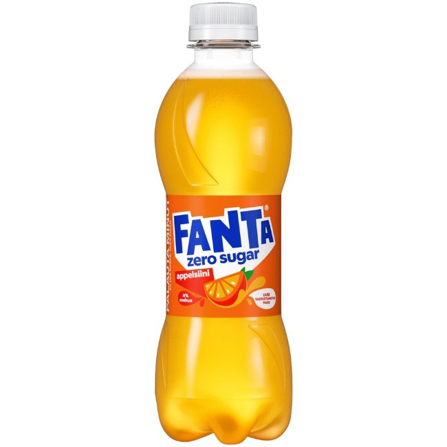 Безалкогольный напиток Fanta Appelsiini Zero в пластиковой бутылке 0,33 л