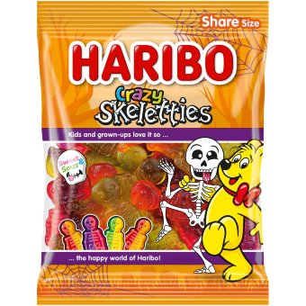 Мармелад HARIBO Crazy Skeletties 160 гр