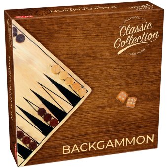 Настольная игра Нарды из высокопрочного дерева Tactic Classic Collection