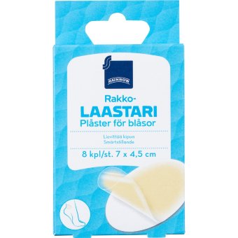 Пластырь для ног Rainbow 7x4,5 см 8 шт