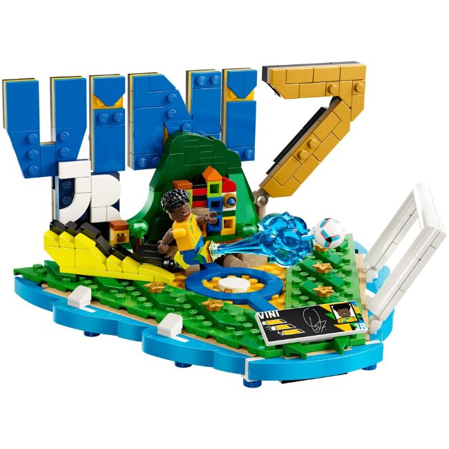 LEGO® Editions Football 43027 Vini Jr. – звездные моменты футбола