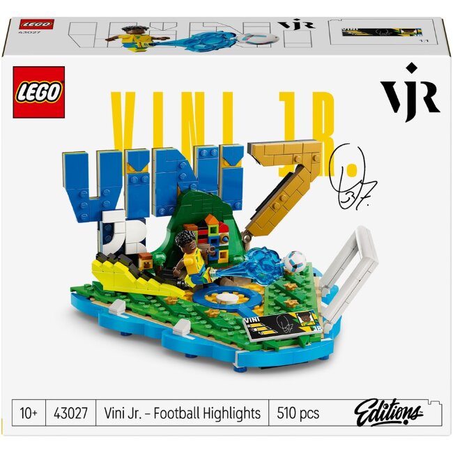 LEGO® Editions Football 43027 Vini Jr. – звездные моменты футбола
