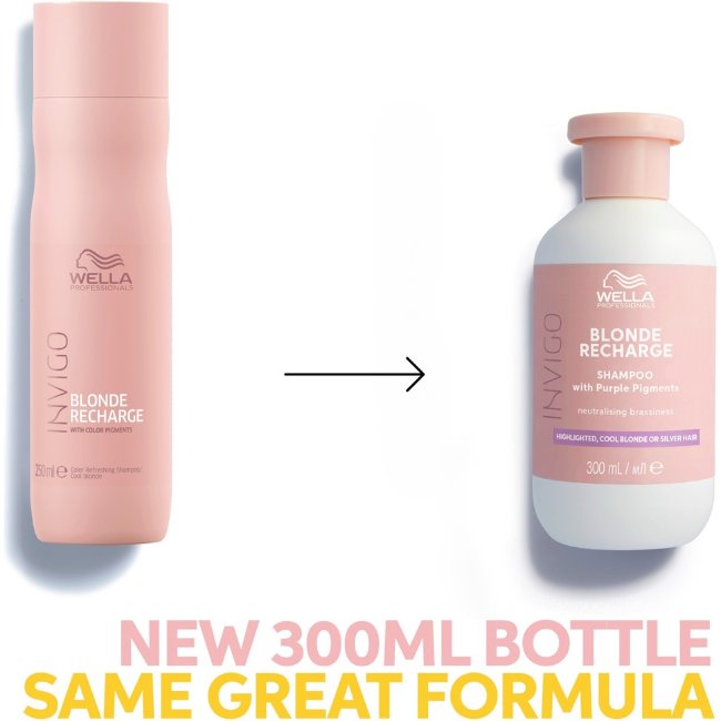 Шампунь Wella Professionals Invigo Blonde Cool нейтрализующий 300 мл