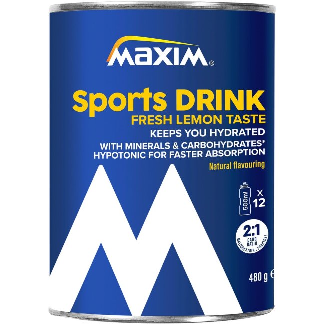 Спортивный напиток Fresh Lemon Maxim 480 г