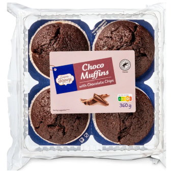 Маффины шоколадные Confiserie Firenze Muffins 4 шт, 360 гр
