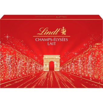 Ассорти изысканных шоколадных конфет из молочного шоколада Lindt "Елисейские Поля" 482 гр