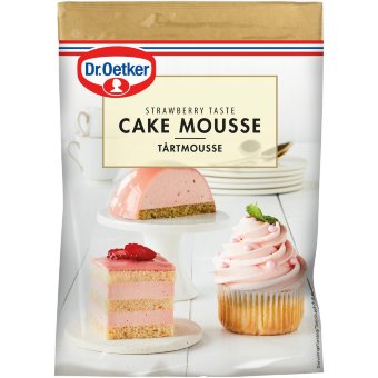Мусс клубничный для выпечки Dr. Oetker Cake Mousse 96 гр