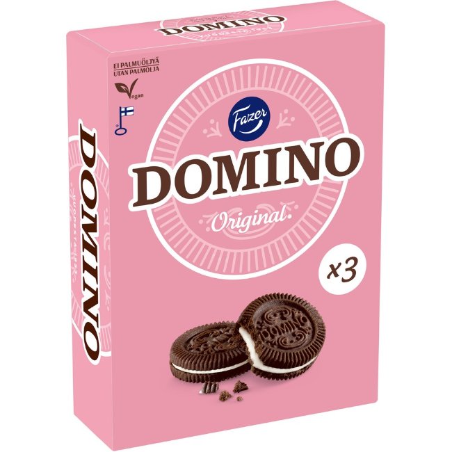Печенье Fazer Domino Original 525 гр Печенье Fazer Domino Original 525 гр