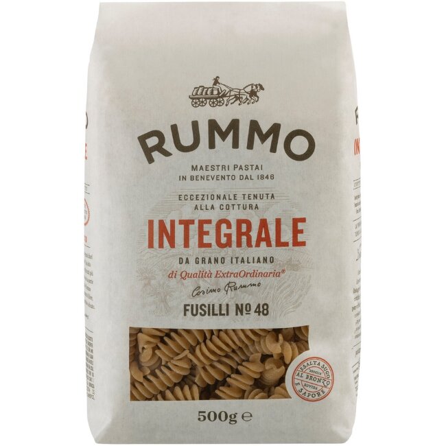 Цельнозерновые макароны Fusilli no48 Rummo 500 гр