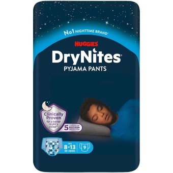 Подгузники-трусики для мальчиков 8-15 лет 9 шт.