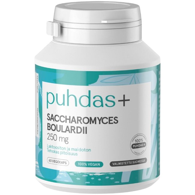 Биологически активная добавка Puhdas + Saccharomyces boulardii 60 капсул