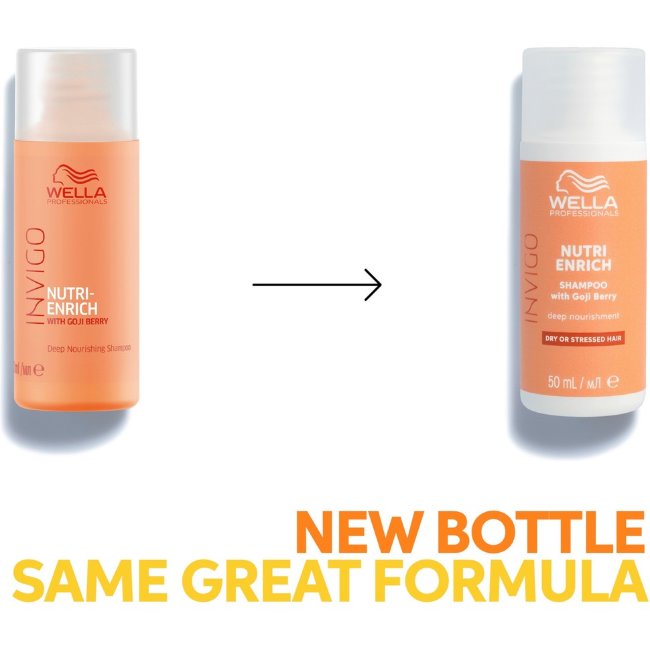 Шампунь глубоко увлажняющий и питающий Wella Professionals Invigo Nutri Enrich для сухих волос 50 мл