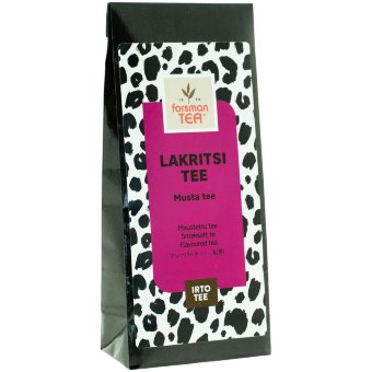 Чёрный чай с лакрицей Forsman Lakritsitee 60 гр