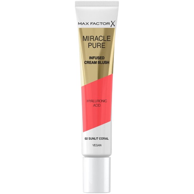 Кремовые румяна Max Factor Miracle Pure 02 Sunlit Coral 15 мл Кремовые румяна Max Factor Miracle Pure 02 Sunlit Coral 15 мл