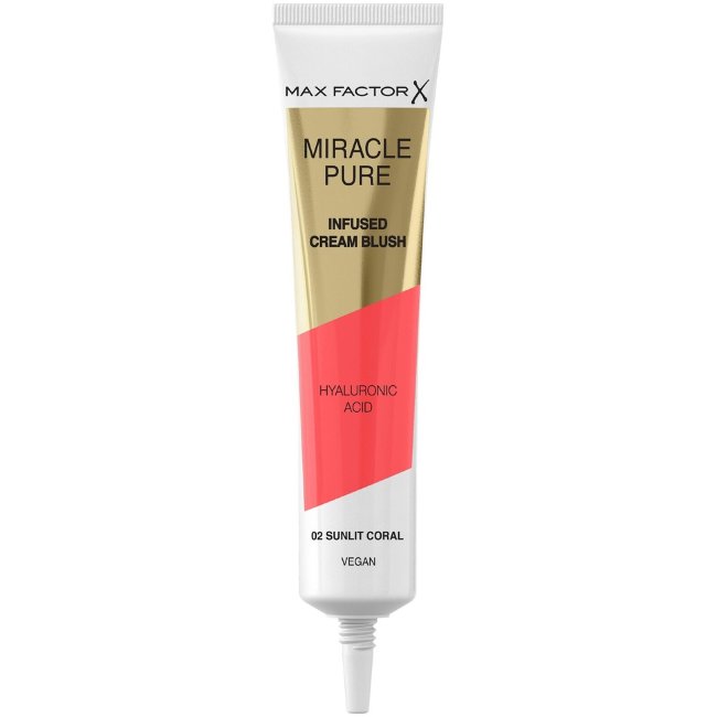 Кремовые румяна Max Factor Miracle Pure 02 Sunlit Coral 15 мл Кремовые румяна Max Factor Miracle Pure 02 Sunlit Coral 15 мл