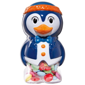 Зимние персонажи с шоколадными гранулами Favorina (Пингвин) 200 гр