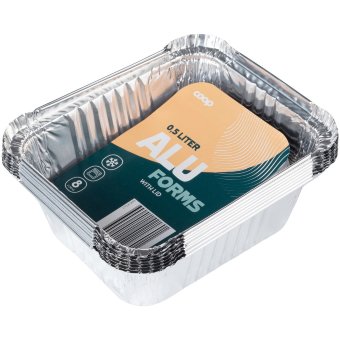 Алюминиевая форма для запекания Coop 0,5л 8шт