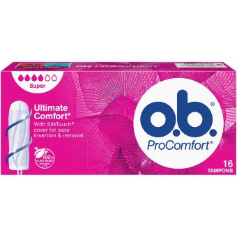 Тампоны OB 4 ProComfort Super 16 шт