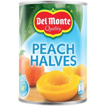 Персик Del Monte с пониженным содержанием сахара 400 гр.