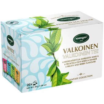 Чай белый Nordqvist Valkoinen 20 шт Чай белый Nordqvist Valkoinen 20 шт