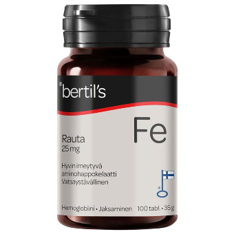 Витамины с железом Bertil's Kelasin Fe 25 мг 100 шт