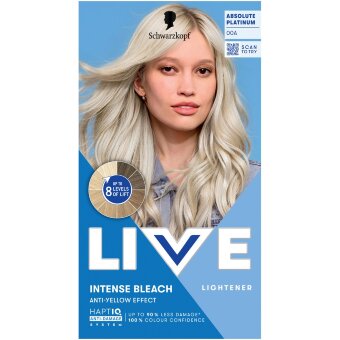 Осветляющая краска для волос Schwarzkopf LIVE 00A Absolute Platinum