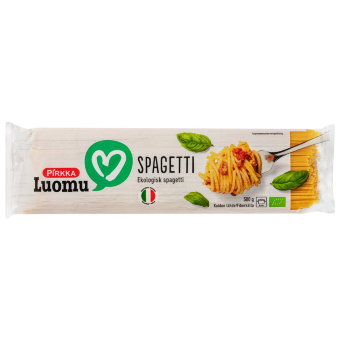 Органические спагетти Pirkka Luomu Spagetti 500 гр