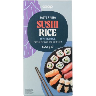 Рис для суши Coop Taste of Asia 500 гр Рис для суши Coop Taste of Asia 500 гр