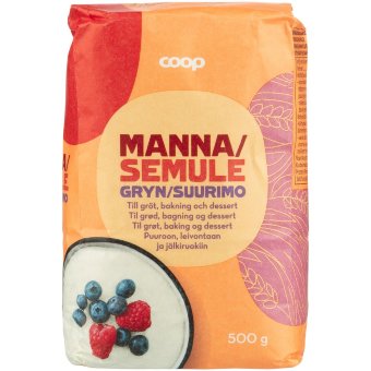 Крупа манная Coop 500 гр