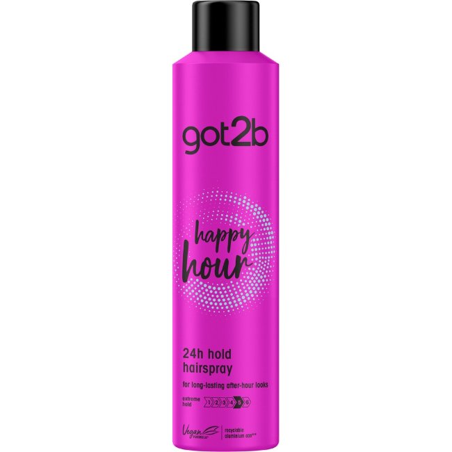 Лак для волос Schwarzkopf got2b Happy Hour 300 мл Лак для волос Schwarzkopf got2b Happy Hour 300 мл