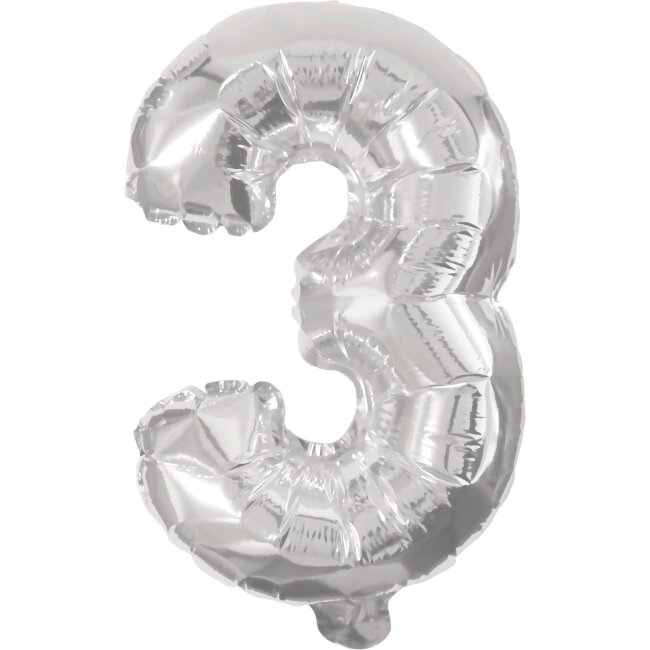 Фольгированный шар Decorata Party номер 3 Фольгированный шар Decorata Party номер 3