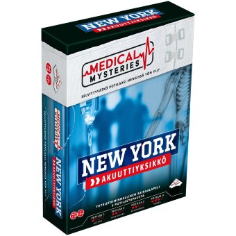 Настольная игра Medical Mysteries мистерия Нью-Йорк острое отделение