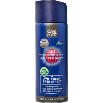 Дезодорант-спрей Cien Men Extra Dry 200 мл