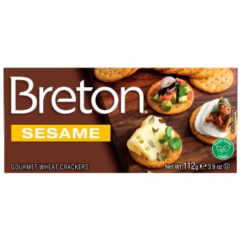 Сэндвич-печенье (с кунжутом) Breton 112 гр