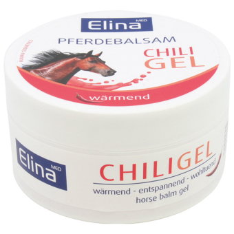 Лошадиный бальзам с чили Elina (разогревающий) 150 мл