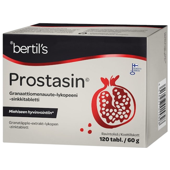 Витамины для мужчин с гранатом Prostasin 120 шт Bertils