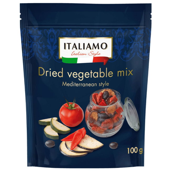 Сушеная овощная смесь ITALIAMO в средиземноморском стиле 100 гр