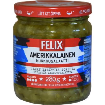 Огуречный американский салат Felix 280 гр