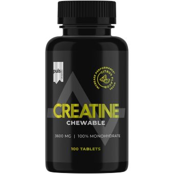 Жевательные таблетки PULS Creatine цитрусовые 100 шт