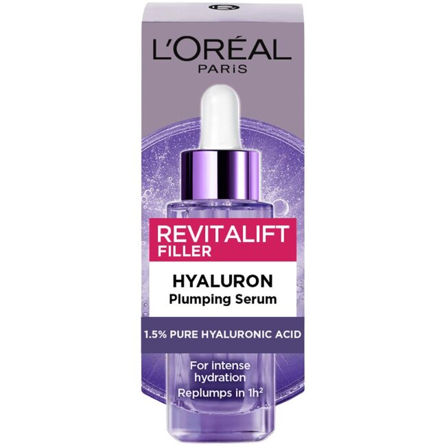 Сыворотка L'Oréal Paris Revitalift Filler с 1,5% чистой гиалуроновой кислотой против морщин 30 мл