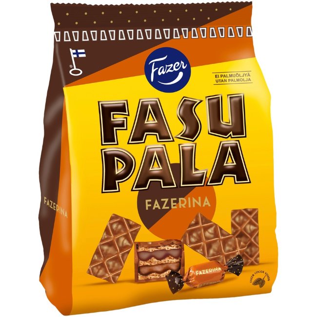 Вафли в шоколаде Fazer Fasupala (Fazerina) 175 гр Вафли в шоколаде Fazer Fasupala (Fazerina) 175 гр