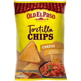 Хрустящие тортилья-чипсы Old El Paso с сыром 185 гр