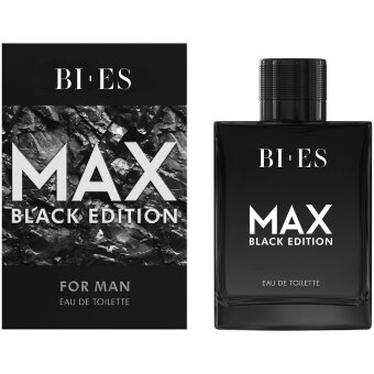 Туалетная вода BI-ES Max Black Edition 100 мл Туалетная вода BI-ES Max Black Edition 100 мл